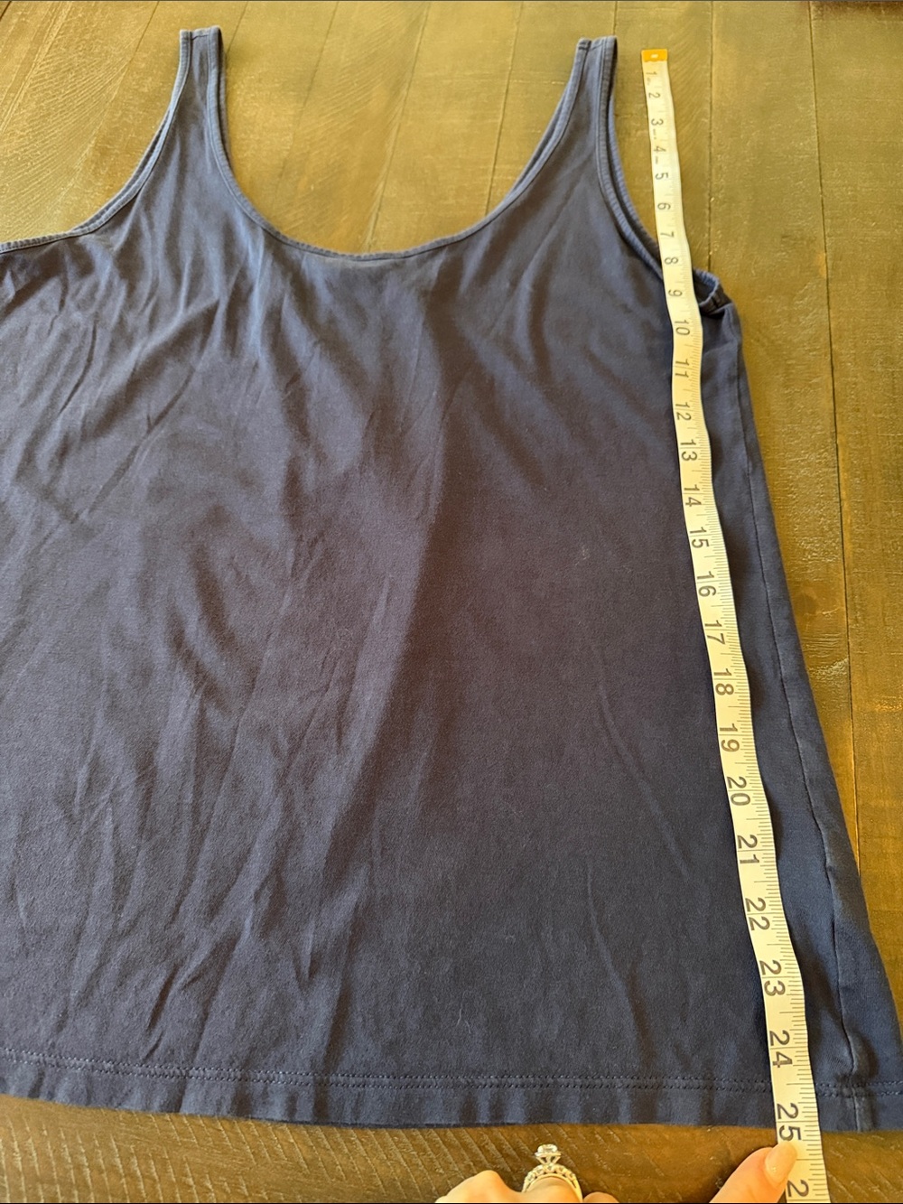 Lilly Pulitzer Navy Scoop Neck Tank Top - Picture 6 of 8
